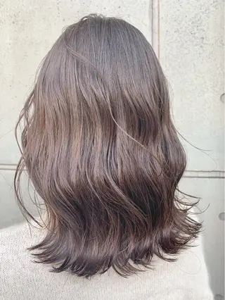 ミディアム 美容室CALM所属・モデル様募集中 AKIのヘアスタイル