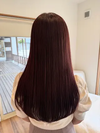カラー タガミ リンカのヘアスタイル