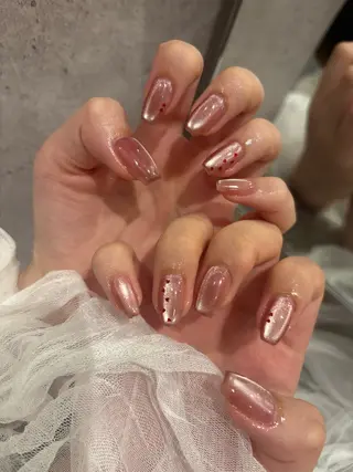ネイル ASUKA nail ちゅるん/ニュアンスのネイルデザイン