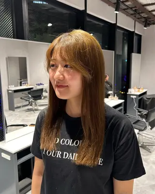 ロング 寺川留以 /カットモデル募集中のヘアスタイル