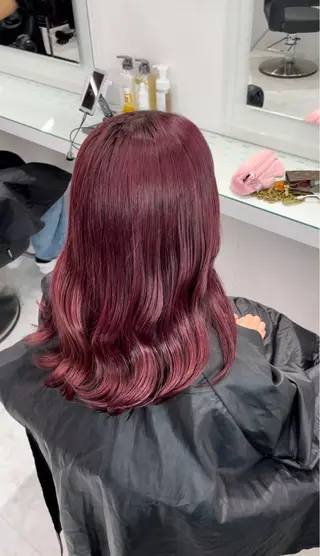 ミディアム カラー 🤍韓国大人っぽ ベージュMAI🤍のヘアスタイル