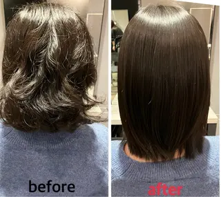 ミディアム ウルフ・ハイレイヤー 🌟ナカノ・ユウヤのヘアスタイル