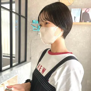 ショート 河原 亮のヘアスタイル