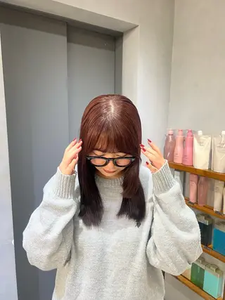 ロング AI  /暖色カラー /ゆるふわstyleのヘアスタイル