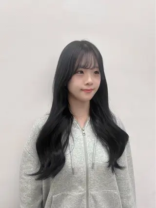 ロング カラー パーマ ヘアアレンジ メンズ キッズ 横浜美容室 RIKAのヘアスタイル