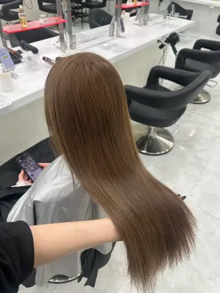 ロング 韓国ガーリー🤍ハイ トーン🤍Ayanaのヘアスタイル