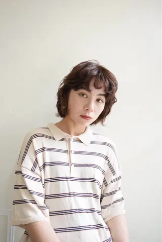 ショート カラー Lamp所属・L amp柏🌱 tamaのヘアスタイル