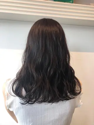 セミロング カラー 💐パーソナルカラー /市橋加菜💐のヘアスタイル