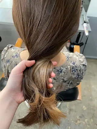 ロング 🤍韓国ヘア🇰🇷 タバタサオリ🤍のヘアスタイル