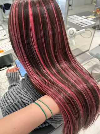 ロング カラー keen 立川のヘアスタイル