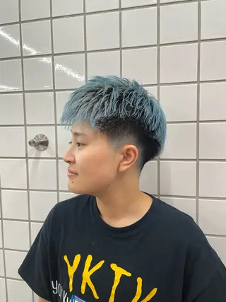 メンズ 鶴井 美空のヘアスタイル