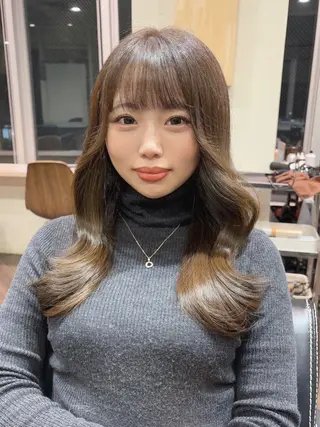 ロング カラー C'BON hair salon neaf所属・滝口 和城のヘアスタイル