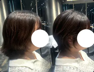 ショート パーマ/カット/ まな⭐️のヘアスタイル