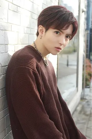 ショート カラー メンズ 曲がる縮毛矯正 髪質改善/西尾 幸樹のヘアスタイル