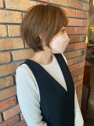 ショート カラー FAVOR所属・杉尾 勇のヘアスタイル