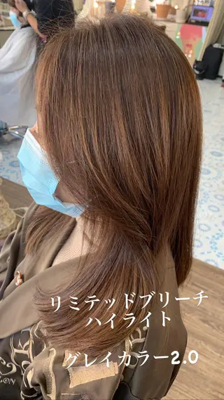 セミロング beauty and care CALON所属・CALON銀座　松田 力丸のヘアスタイル