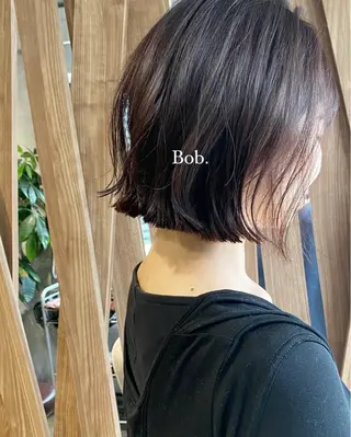 ショート 久力琴音''透明感 カラー''アレンジのヘアスタイル