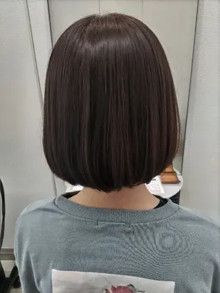 ショート カラー 🌸花屋併設🌸石垣 友基のヘアスタイル
