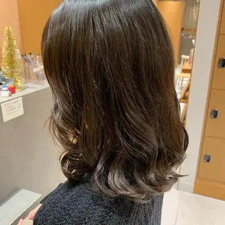 ロング 韓国風ヘア🐰 長谷川のヘアスタイル