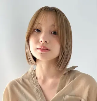 ショート カラー mee.表参道所属・ボブ/ショート /パーマ/shinのヘアスタイル