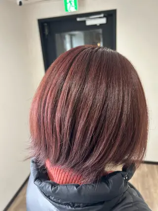 ショート カラー emo所属・モデル募集🍬 emo増田黄起のヘアスタイル