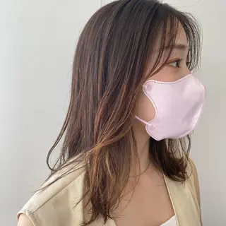 セミロング 宮村 真穂のヘアスタイル