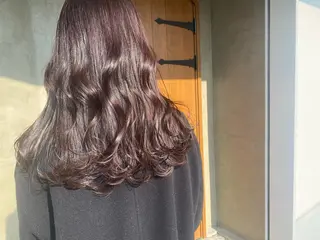 セミロング カラー 柔らかカラー🥛 mayucoのヘアスタイル