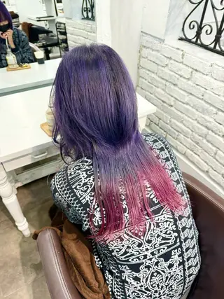 ロング カラー SALOWIN札幌大通り所属・札幌ブリーチカラー/ ダブルカラー/ドイのヘアスタイル