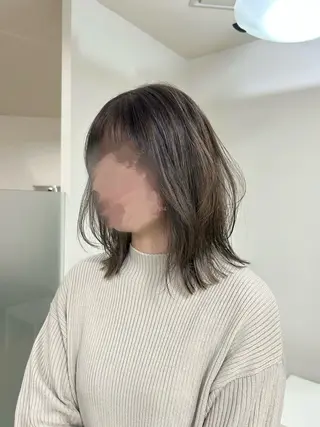 ミディアム 古川 みやこのヘアスタイル