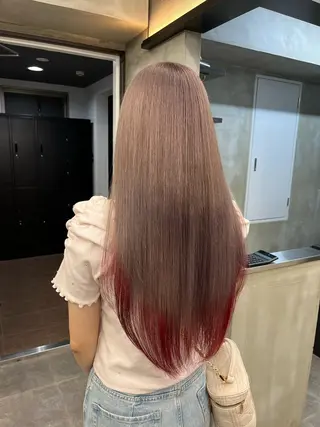 ロング カラー ✂️ショート指名 No.1　鍋田　貴大のヘアスタイル