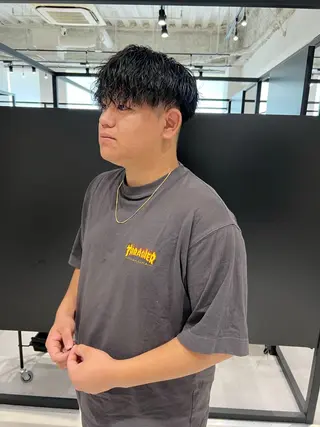 パーマ メンズ kimika🥑 メンズ/髪質改善のヘアスタイル