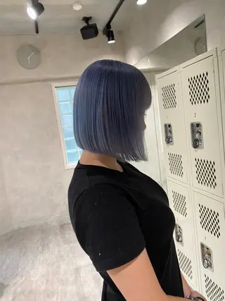 ショート カラー ダブルカラー ブリーチ/kaitoのヘアスタイル