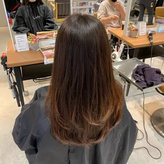 ロング MOE🐈‍⬛🎀 エクステ/ワンホンのヘアスタイル