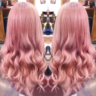 ロング カラー 韓国ヘア🤍髪質改善 🇰🇷AKANEのヘアスタイル