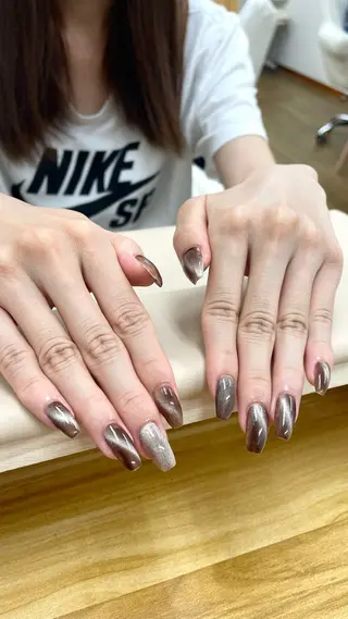 ネイル パラジェル登録店　Nailsalon Amour  上野湯島店所属・🩵ネイルスト 🩵かなのネイルデザイン
