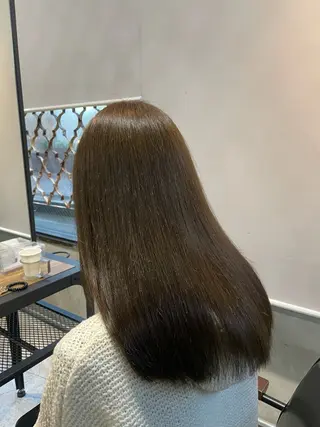 セミロング カラー ヘアアレンジ 🍀艶髪・透明感🍀 TATSUKIのヘアスタイル