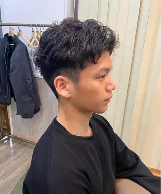 パーマ メンズ Lucca Lance所属・岩間 渉のヘアスタイル