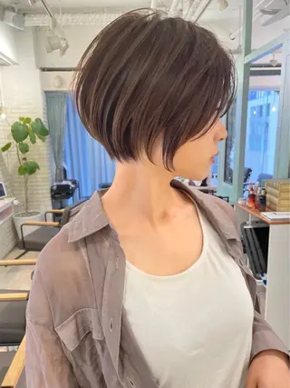 ショート 今野春花 仙台　ショートボブのヘアスタイル