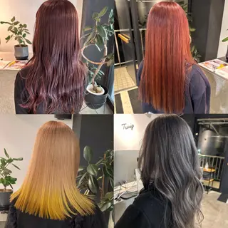 ロング カラー 寺本 奈央のヘアスタイル