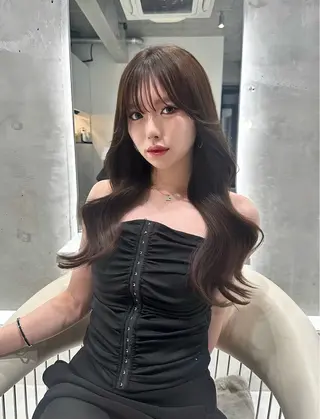 ロング ♡Yoshino♡ 色っぽトレンドヘアのヘアスタイル