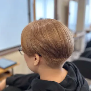 ショート カラー affect 上大岡所属・《髪質改善・縮毛矯正 /ブリーチ》坂本爽のヘアスタイル