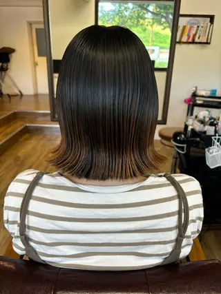 ミディアム ソヨ　ヘアミュージアム所属・中山 明子のヘアスタイル