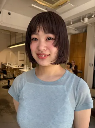 ショート カラー mio／ 大阪美容室のヘアスタイル