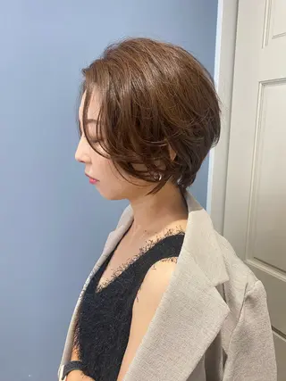 ショート ase.糸島店所属・UEDA AYAのヘアスタイル