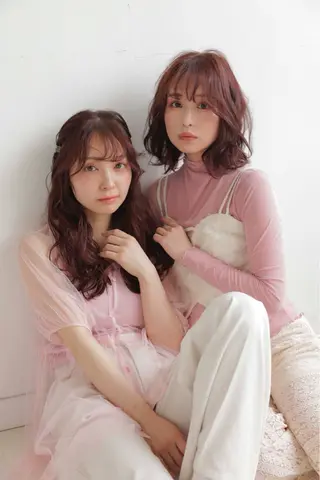 セミロング 暖色カラー / minoriのヘアスタイル