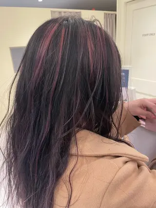 セミロング カラー EARTHセンター南店所属・宮澤 理久のヘアスタイル