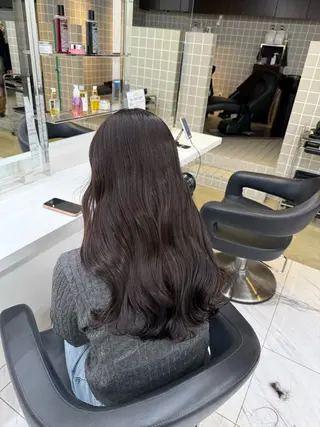 ロング カラー ヘアアレンジ 💗横浜美容室 💗HARUNAのヘアスタイル