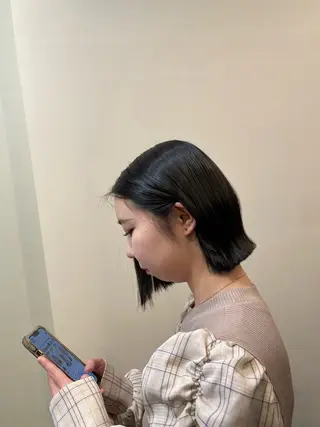 カラー 白髪ケア  BAUM まやのヘアスタイル