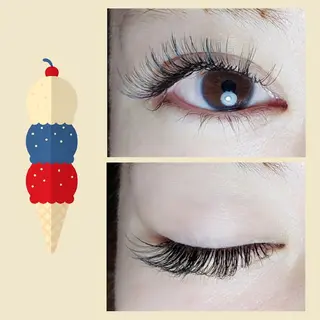 マツエク・マツパ Rouge ・ K  　のマツエク・マツパデザイン