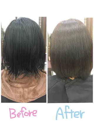 ミディアム カラー hair＆make cocoRo所属・今井 詩織のヘアスタイル